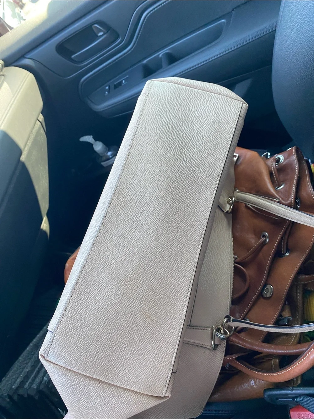 Coach saffiano leather